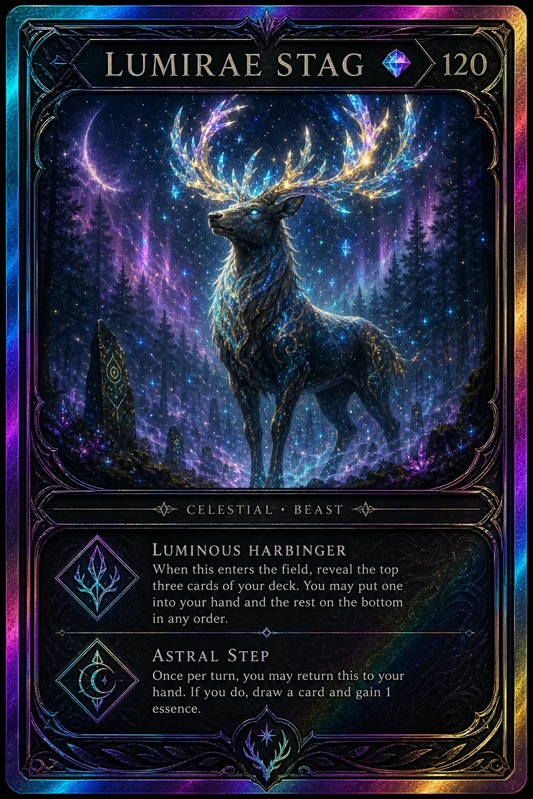 Original HoloHunt card art — never official trading-card art.